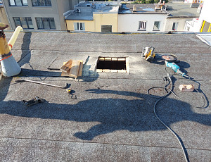 Zateplení stropu budovy městského úřadu